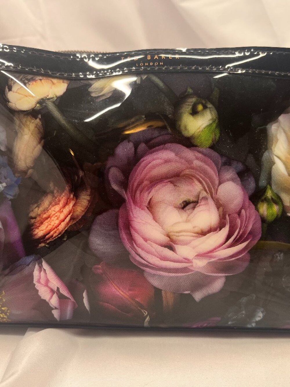 Ted Baker Till New Splendour Floral Large Cosmetic Makeup Bag